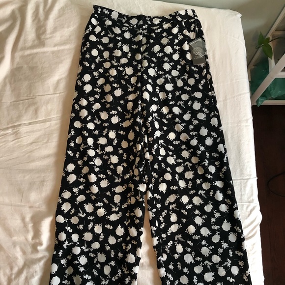 Vince Camuto floral pants size 6 - Picture 1 of 5